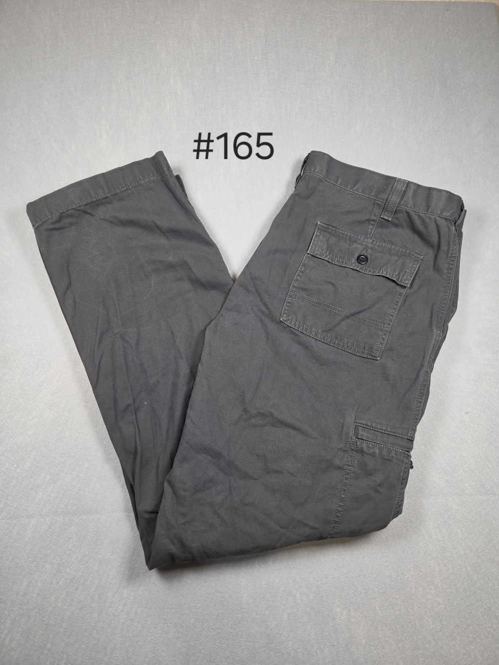 Dockers Men’s Classic Fit Comfort Cargo Pants – Steelhead Charcoal Gray (40x34)